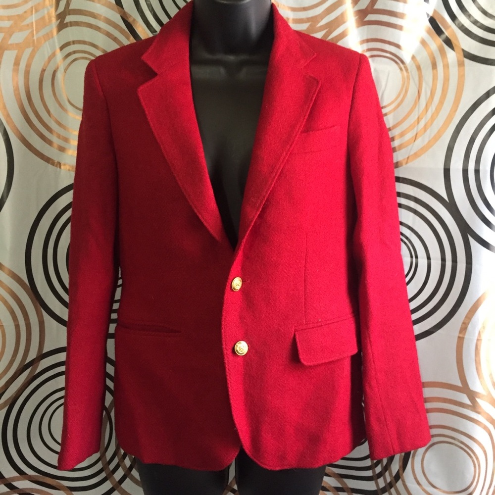 JG Hook Wool Blazer Sz 8